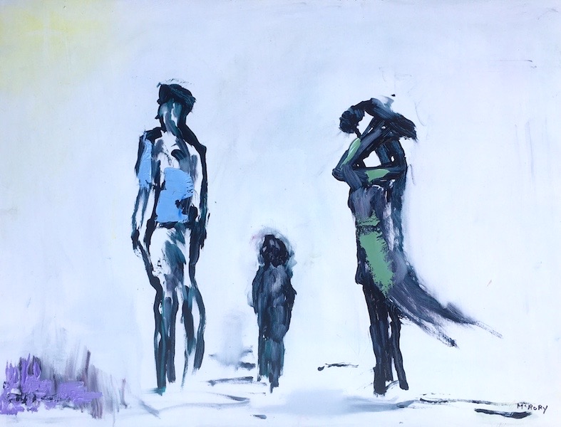 THE FAMILY by Desmond McRory - 18 x 24 in., o/b • $2,500