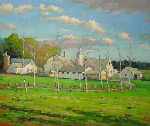 LAHASKA SPRING by Jim Rodgers - 20 x 24 in., o/b • $4,700