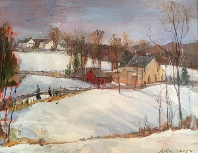 SOTTER'S FARM by Anita Shrager - 22 x 28 in., o/c • $4,000