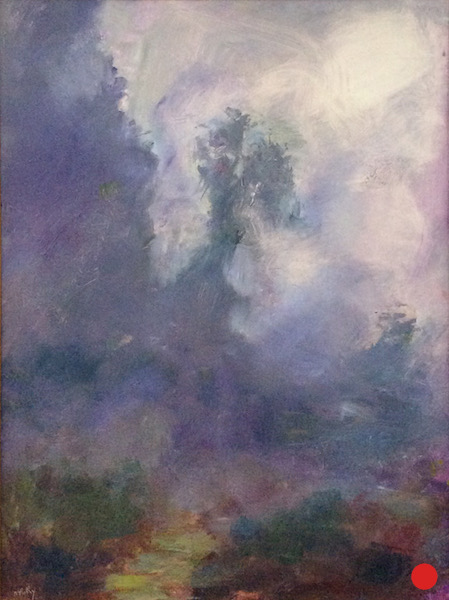MAUVE MORNING by Desmond McRory - 24 x 18 in., • SOLD