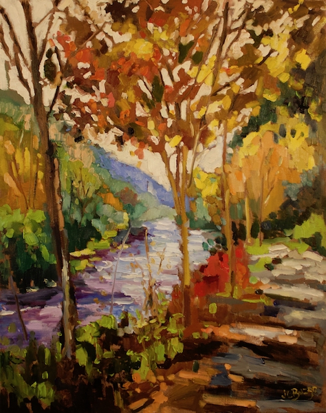 AUTUMN GLORY by Jean Childs Buzgo - 20 x 16 in., o/c • $2,000