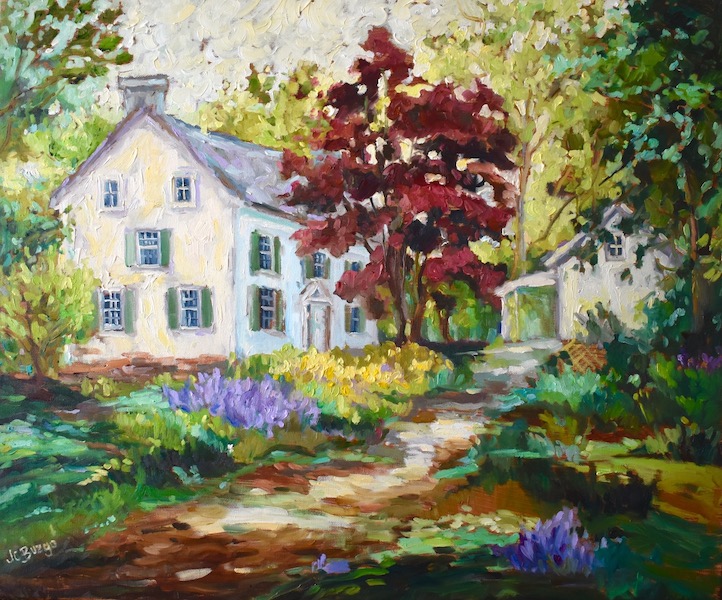 HOMESTEAD by Jean Childs Buzgo - 20 x 24 in., o/c • SOLD