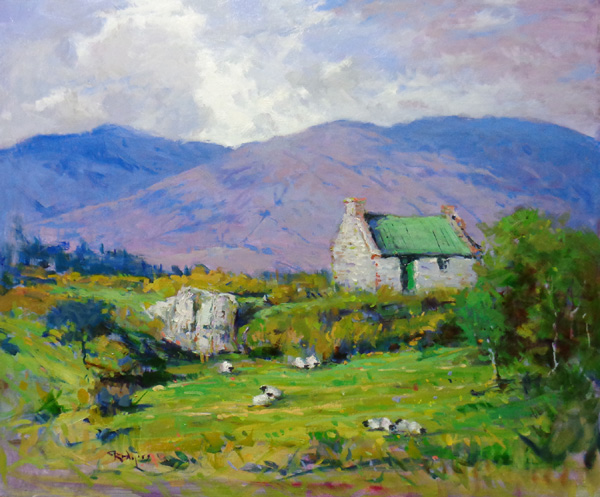 CONNEMARA SUMMER by Jim Rodgers - 20 x 24 inches, oil on board • $4,700