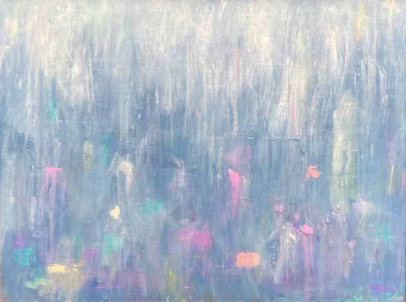 SPRING RAIN by Desmond McRory - 18 x 24 inches, oil on board • $2,500