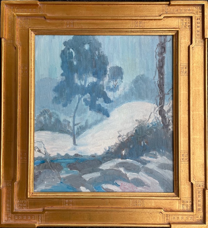 LAHASKA CREEK by Joseph Barrett - 18 x 16 in., oil on canvas • $5,000